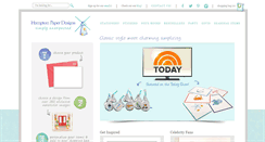 Desktop Screenshot of hamptonpaperdesigns.com